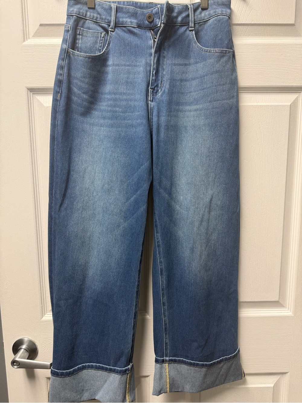 HALARA Stretch Boyfriend Jeans in Blue - Picture 3 of 6